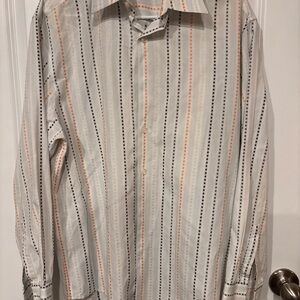 Axis LA Men's Striped Button-Up Shirt